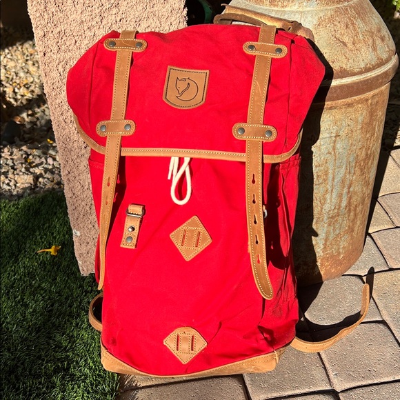 Fjallraven - Rucksack No.21 Large, RED - Picture 1 of 7